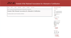 Desktop Screenshot of jnaac.net
