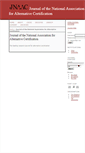 Mobile Screenshot of jnaac.net